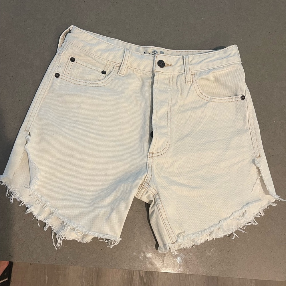 Free people high rise shorts